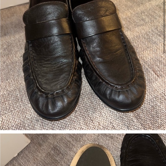 Tony Bianco Dark Brown Loafers - Picture 5 of 9